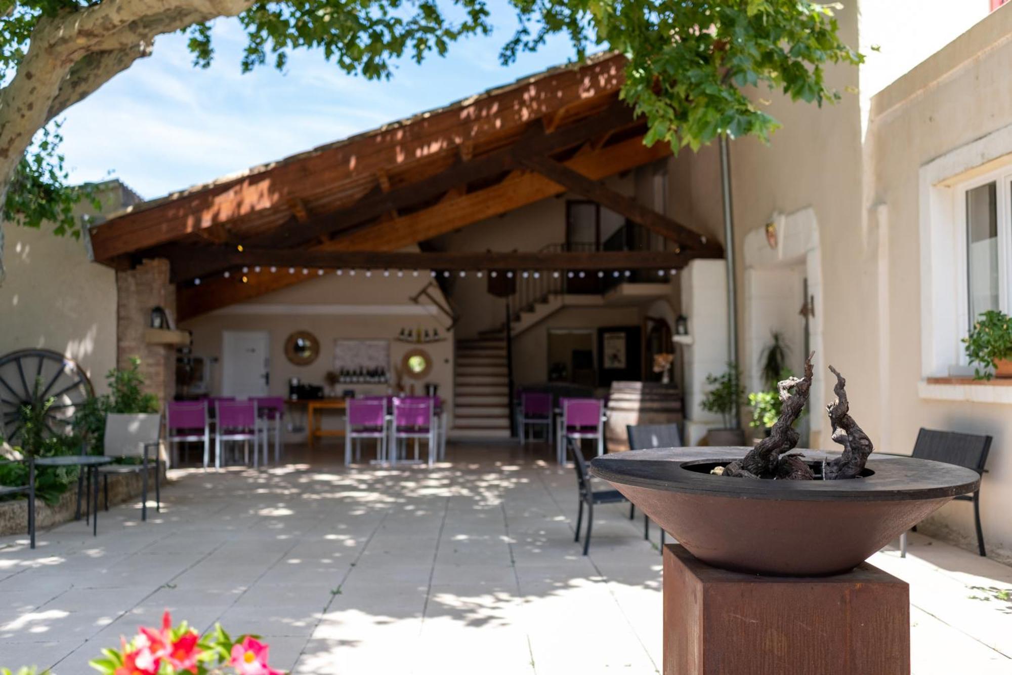 Le Vieux Platane Hotel Cairanne Exterior photo